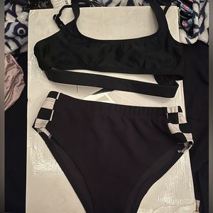 Black rave outfit